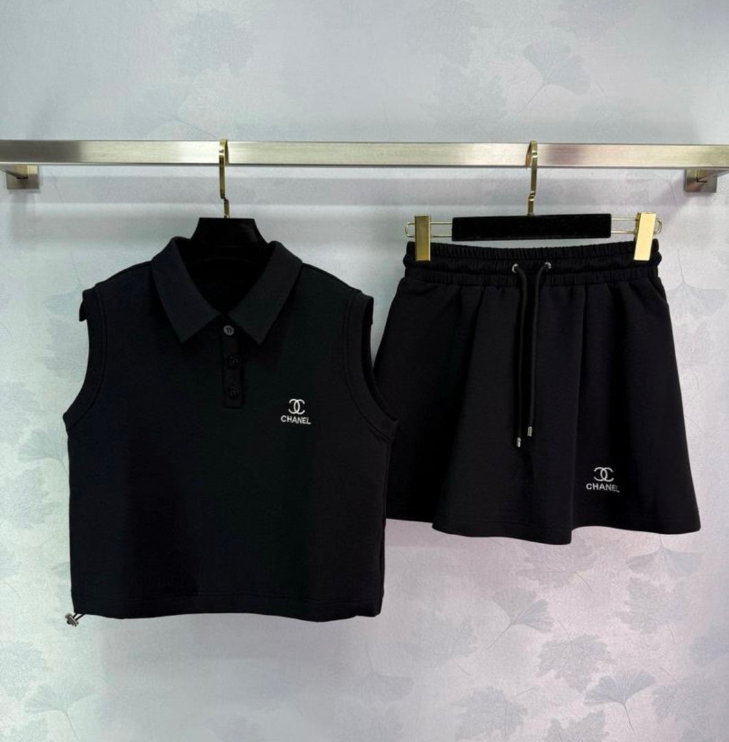 C Skirt And Top Set - Pearl Boutique