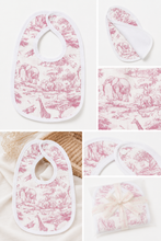 Load image into Gallery viewer, Pink Safari Bib