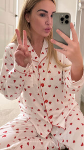 Valentines PJs Adult