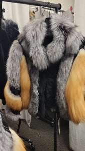 Real Red Fox coat