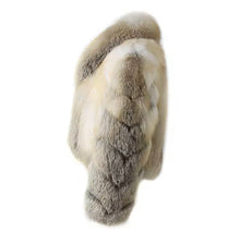 Load image into Gallery viewer, Luxury Golden Fox Fur Jacket