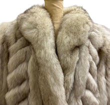 Load image into Gallery viewer, Vintage Fox Fur Saga Coat