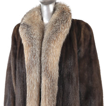 Load image into Gallery viewer, Vintage Mink Fur With Fox Tudedo - Pearl Boutique