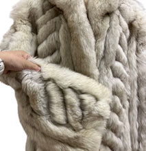 Load image into Gallery viewer, Vintage Fox Fur Saga Coat