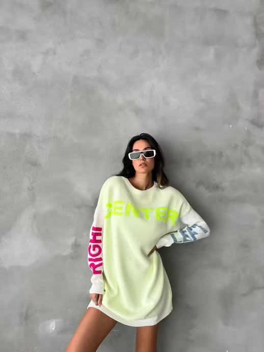 Graffiti Sweatshirt White