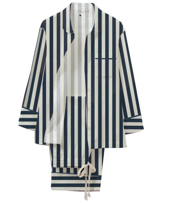 Deck Chair Stripe Pj Set - Pearl Boutique