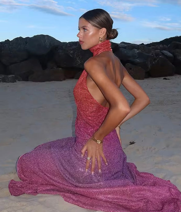 Summer Halter Dress
