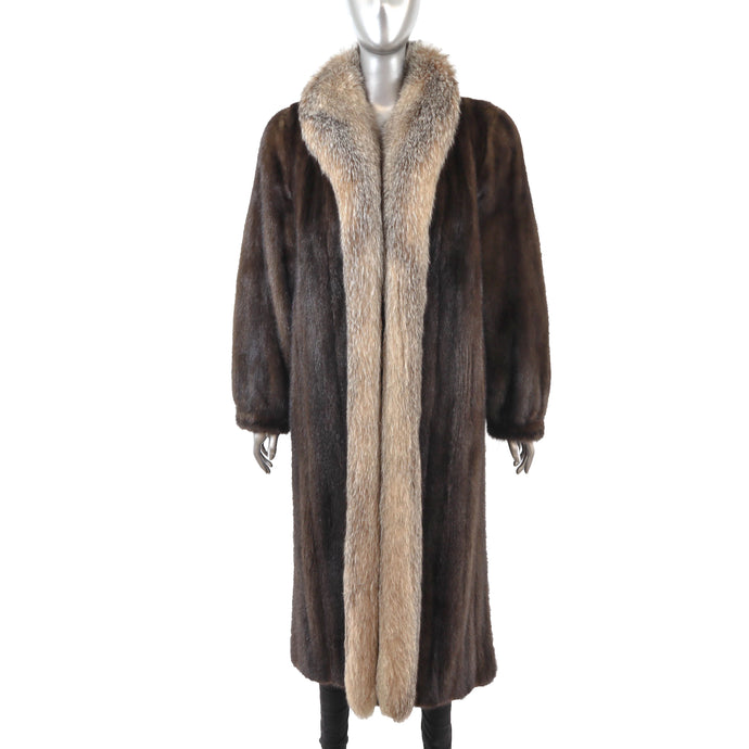 Vintage Mink Fur With Fox Tudedo - Pearl Boutique