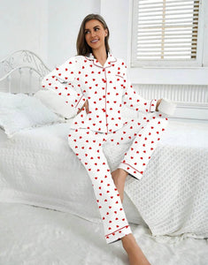 Valentines PJs Adult