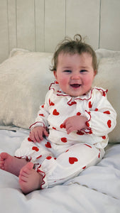 Frill Valentines PJs