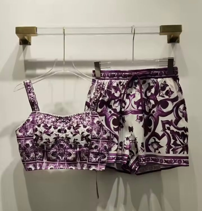 Dolce Set Purple - Pearl Boutique