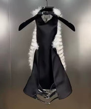 Load image into Gallery viewer, Luxe Faux Fur High Neck Top