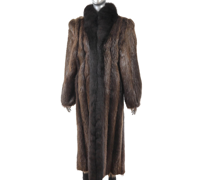 Beaver And Fox Tudedo long Coat