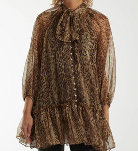 Leopard Tunic/Dress - Pearl Boutique