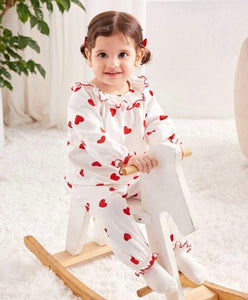 Frill Valentines PJs