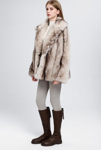 Faux Fur Coat - Pearl Boutique