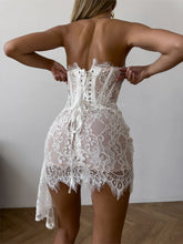 Load image into Gallery viewer, Babycat Dress White Wedding - Pearl Boutique