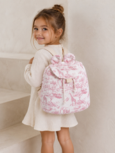 Load image into Gallery viewer, Pink Safari BackPack - Pearl Boutique