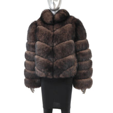 Load image into Gallery viewer, Brown Fox Jacket - Pearl Boutique