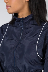 Navy Shell Tracksuit - Pearl Boutique