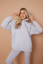 Load image into Gallery viewer, Grey hoodie Loungesuit