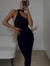 Load image into Gallery viewer, Isa Beach Dress Pre Order Black - Pearl Boutique